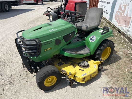2015 John Deere X730 54in Ride-On Mower