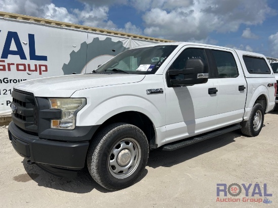 2016 Ford F-150 XL 4x4 Crew Cab Pickup Truck