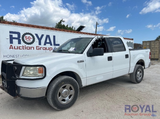 2005 Ford F-150 4x4 Crew Cab Pickup Truck