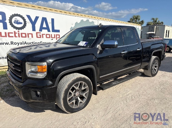 2015 GMC Sierra 1500 SLE 4x4 Crew Cab Pickup Truck