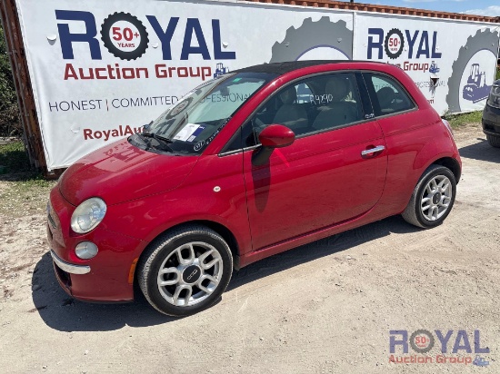2012 Fiat 500c Convertible