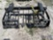 2025 68in Dual Cylinder Grapple Rake Skid Steer Attachment
