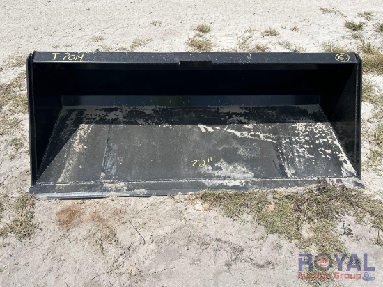 2025 Swict 72in Bucket Skid Steer Attachment
