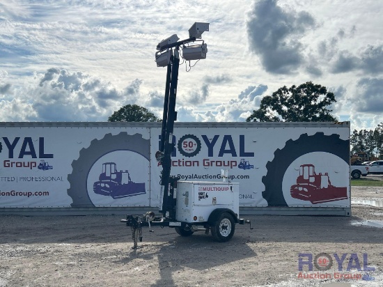 2012 Multiquip Night Hawk LT12 Towable Light Tower