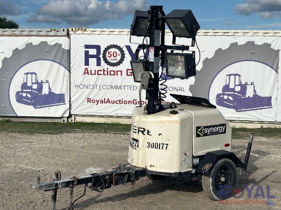 2018 Terex RL4 4000W Towable Light Tower