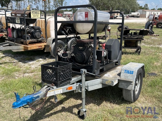 2013 Mi-T-M 3005 Trailer Mounted Hot Water Pressure Washer