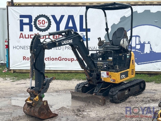 2020 John Deere 17G Mini Excavator