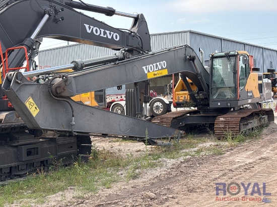 2020 Volvo EC220E LR Long Reach Hydraulic Excavator