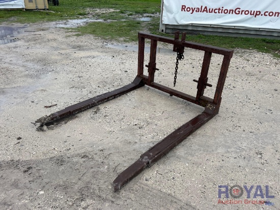 52in. Forks and Frame Skid Steer Attachment