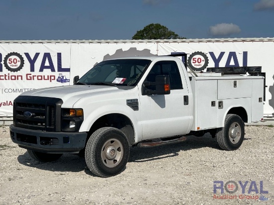 2008 Ford F-250 4x4 Reading Service Truck w/ Liftgate