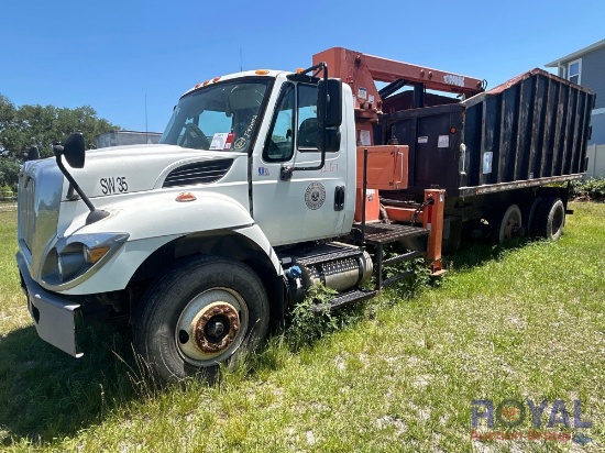 2016 International WorkStar 7400 T/A Forestry Grapple Truck