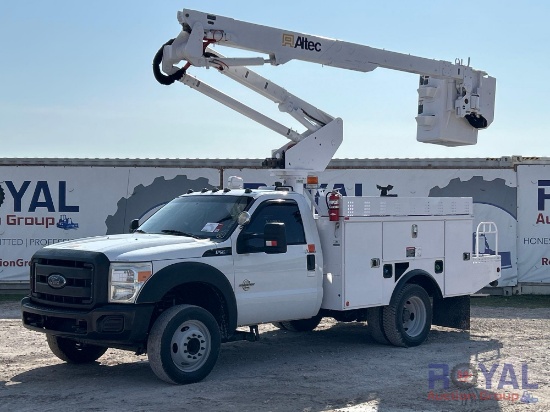 2015 Ford F-550 Altec AT37G 37ft Insulated Bucket Truck