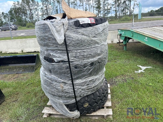 4 Unused 395/85R20 Tires