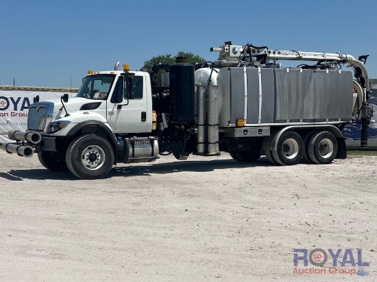 2018 International WorkStar 7500 AquaTech B-15 Combination Sewer Jetter Vacuum Truck