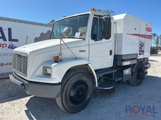 2002 Freightliner FL70 Elgin Street Sweeper Truck