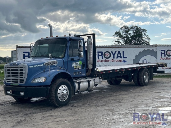 2006 Freightliner M2 112 Medium Duty 28FT Flatbed Truck