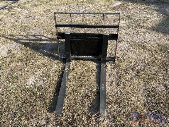 2025 Kivel 42in Forks and Frame Mini Skid Steer Attachment