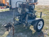 2014 4in Double Diaphragm Pump Towable S/A Trailer