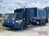 2015 Crane Carrier Co T/A New Way 31ASL 31Yd Side Loader Garbage Truck