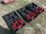 Lot of 3 Unused Commercial Electric PC500 500Watt Portable Flood Lights