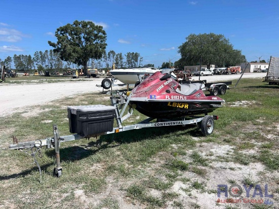 2013 Yamaha WaveRunner VX Deluxe Jet Ski with Trailer