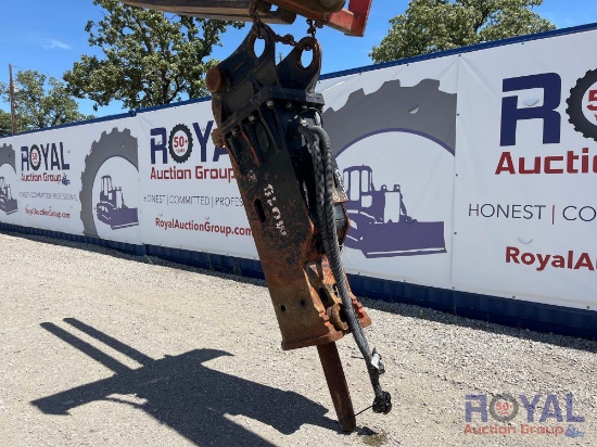 MIDCO Demolition Hydraulic Breaker Excavator Attachment