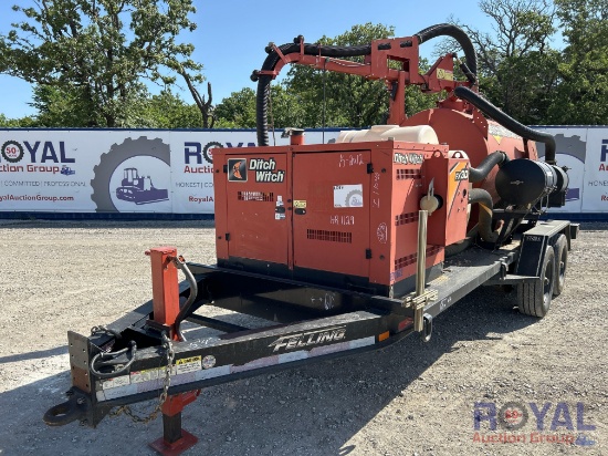 2017 Ditch Witch FX30 Vacuum Excavator System T/A Trailer