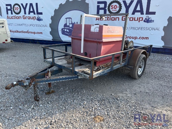 2008 East Texas Longhorn Trailers 10ft S/A Utility Trailer