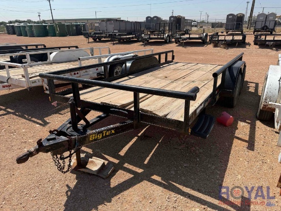 2003 Big Tex 10PI T/A Pipe Top Utility Trailer