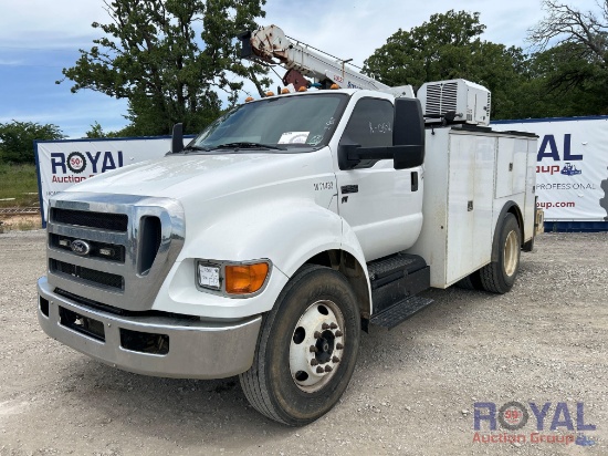 2015 Ford F-650 Stellar 10621 Crane Service Truck