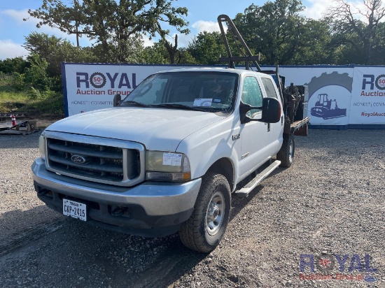 2004 Ford F-250 4x4 Crew Cab Mechanic Service Truck