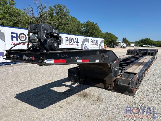 1996 Eager Beaver 44ft. 50 Ton Tri-Axle RGN Lowboy Trailer