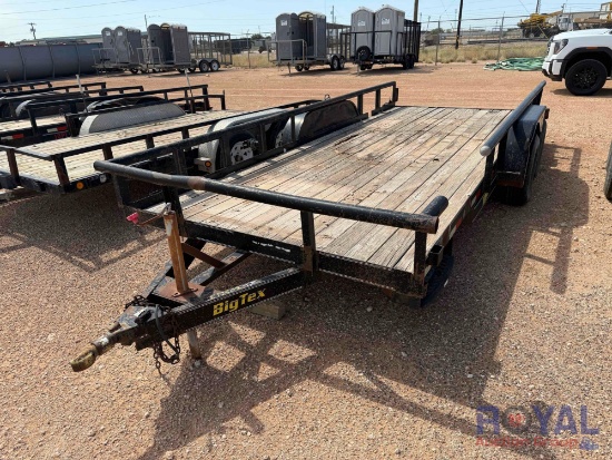 2004 Big Tex 10PI 18ft T/A Pipe Top Utility Trailer
