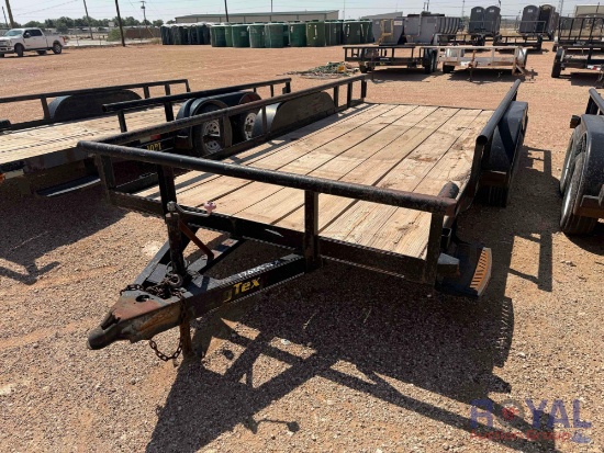 2005 Big Tex 10PI 16ft. T/A Pipe Top Utility Trailer