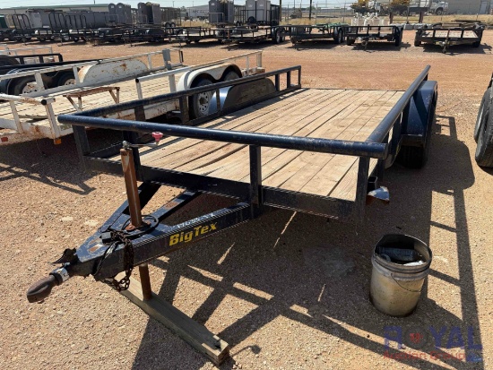 2005 Big Tex 10PI 16ft. T/A Pipe Top Utility Trailer