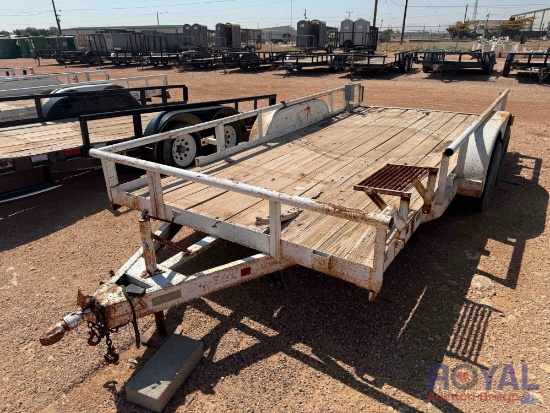 2001 Big Tex 10PI 16ft. T/A Pipe Top Utility Trailer