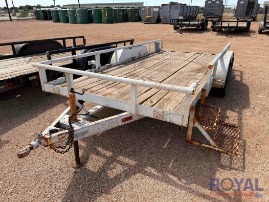 2000 Big Tex 16ft. T/A Pipe Top Utility Trailer