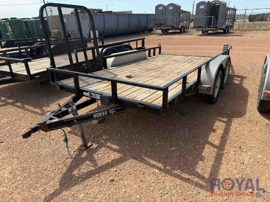2008 PJT 14ft. T/A Utility Trailer