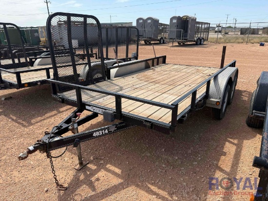 2008 PJT 14ft. T/A Utility Trailer