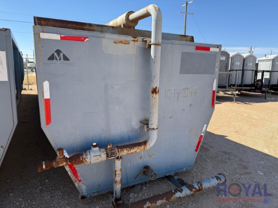 Menard Manufacturing Open Top Skid-Mounted Mud Tank