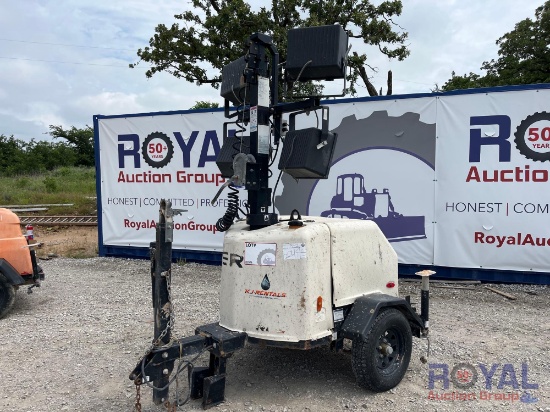 2018 Terex RL4 4000W Towable Light Tower