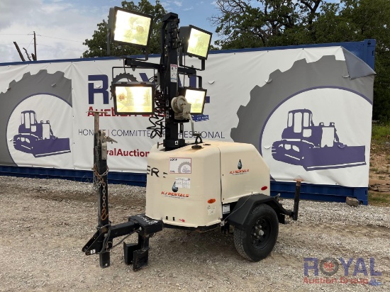 2018 Terex RL4 4000W Towable Light Tower