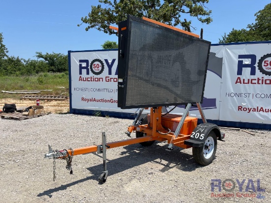 2021 Ver-Mac PCMS-3812 Solar S/A Towable Trailer Message Board