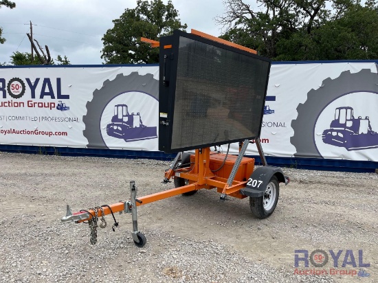 2021 Ver-Mac PCMS-3812 Solar S/A Towable Trailer Message Board