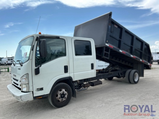 2017 Isuzu NPR Landscape Dump Truck