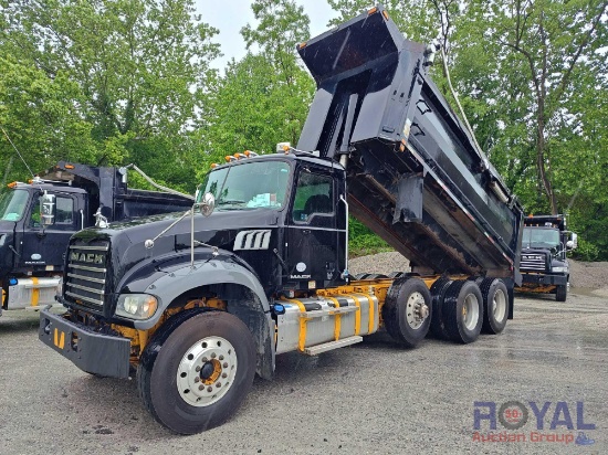 2017 Mack GU713 Granite Tri-Axle Dump Truck