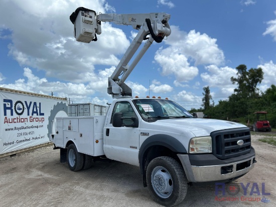2007 Ford F-550 4x4 Altec AT37-G Bucket Truck