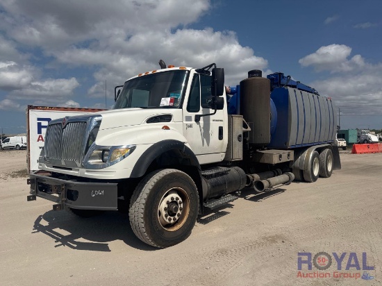 2007 International 7600 T/A AquaTech B-15 Combination Sewer Jetter Vacuum Truck