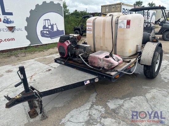 2019 580SN3 S/A Pressure Washer Trailer