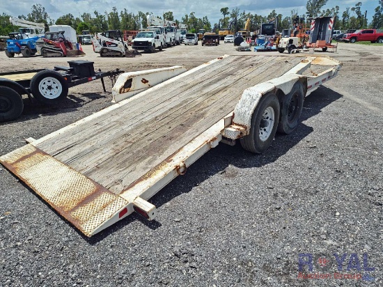 1991 Diamond C 22ft T/A Tilt Car Hauler Trailer